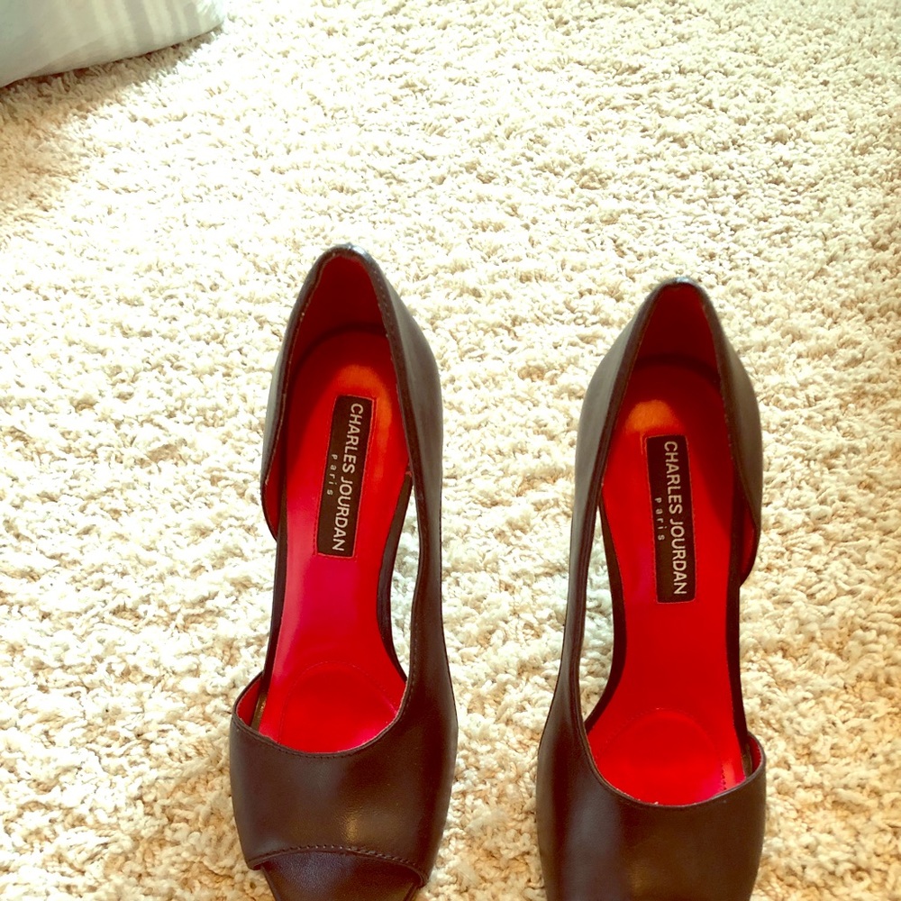 Black high heels